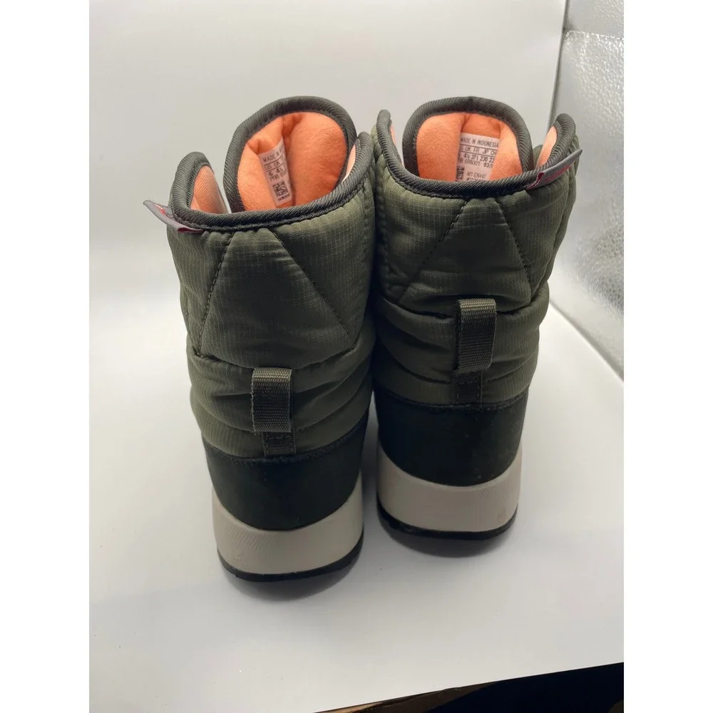 Adidas Terrex Primaloft Winter Boots Lace Up Women's Green‎ Olive Size 6 US